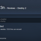 Illustration for article titled iDestiny 2/i, As Told By Steam Reviews
